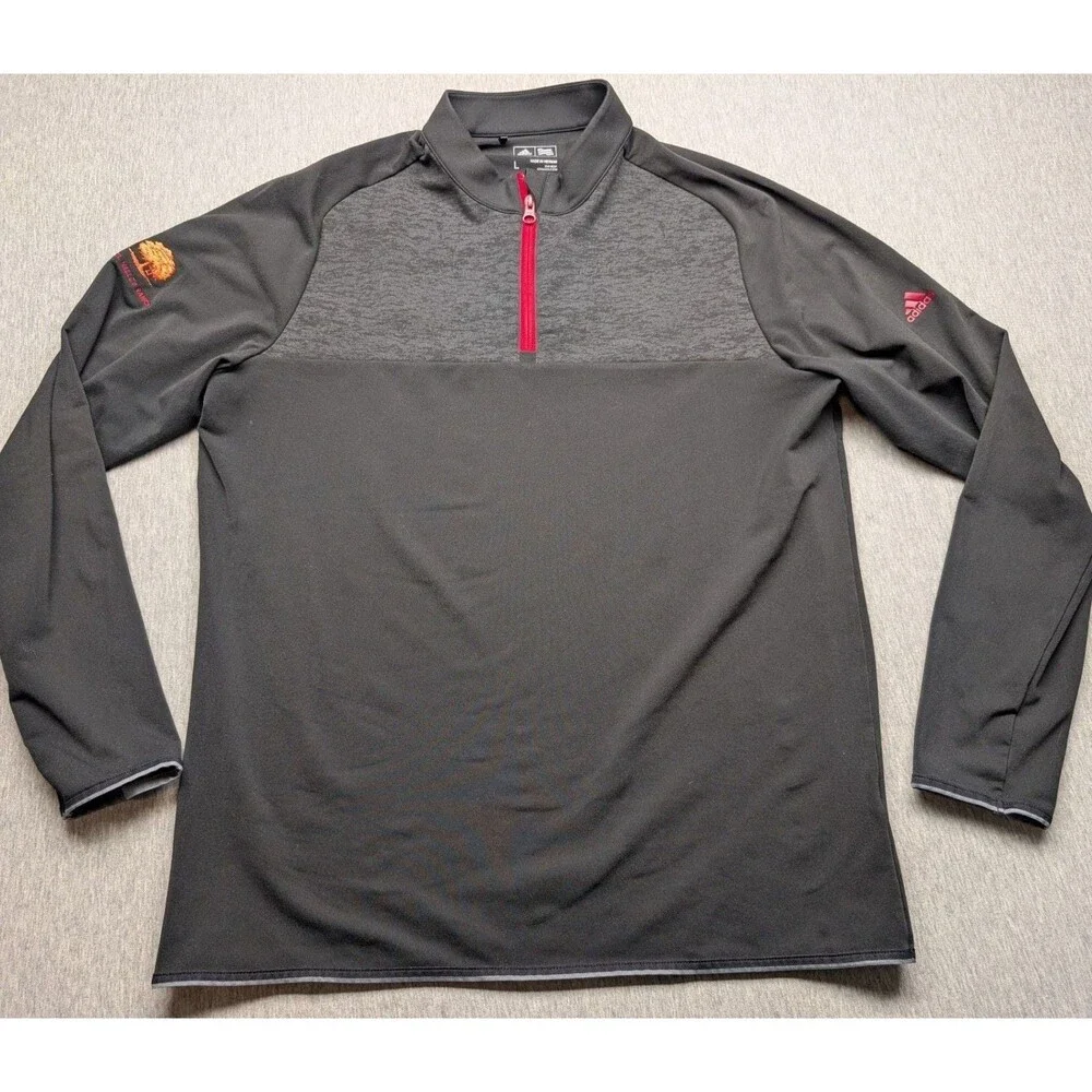 Adidas Carmel Valley Ranch Men's 1/4 Zip Mixed Media Golf Pullover